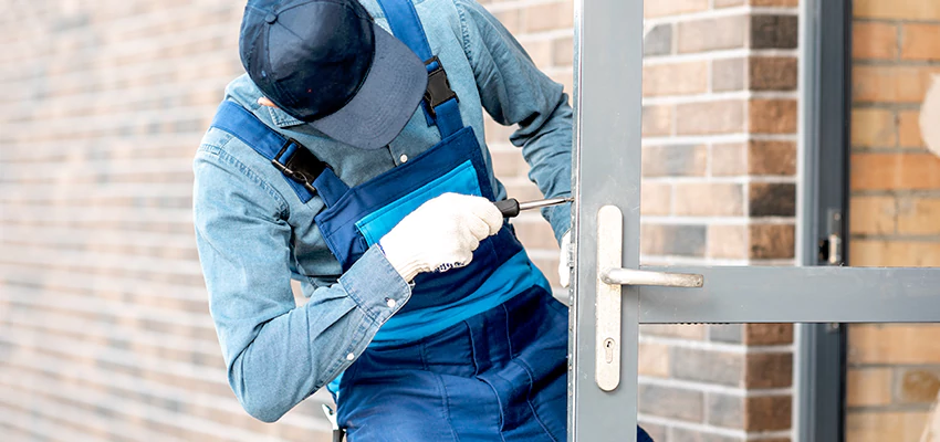 Pivot Storefront Door Locks Installation in Thousand Palms, California