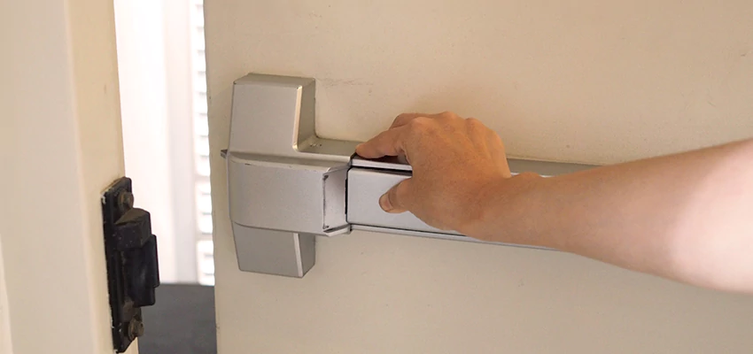 Roller Gate Panic Bar Installation in Thousand Palms, California